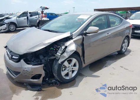 2013 Hyundai Elantra Gls z USA, uszkodzony, nr VIN 5NPDH4AE8DH213458